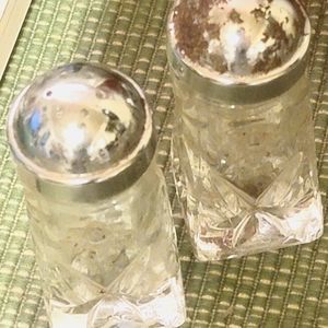 Vintage Anchor Hocking Salt and Pepper Shakers Set